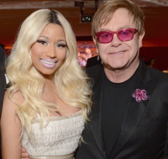 Elton John prepara un álbum con colaboraciones de Miley Cyrus, Nicki Minaj y Stevie Wonder