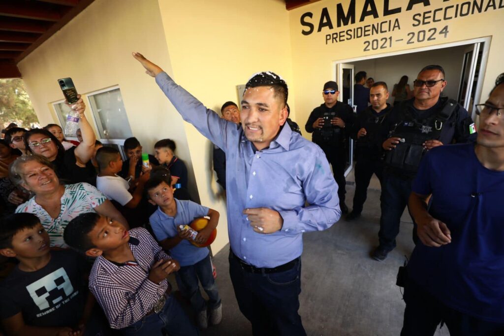 Luis Gerardo Esparza Meléndez, nuevo presidente seccional de Samalayuca